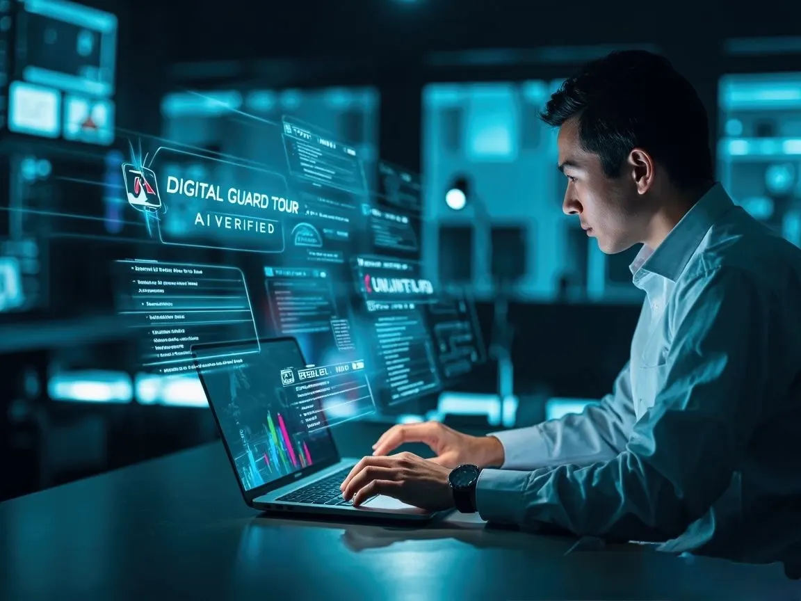 AI verified guard tour dashboard