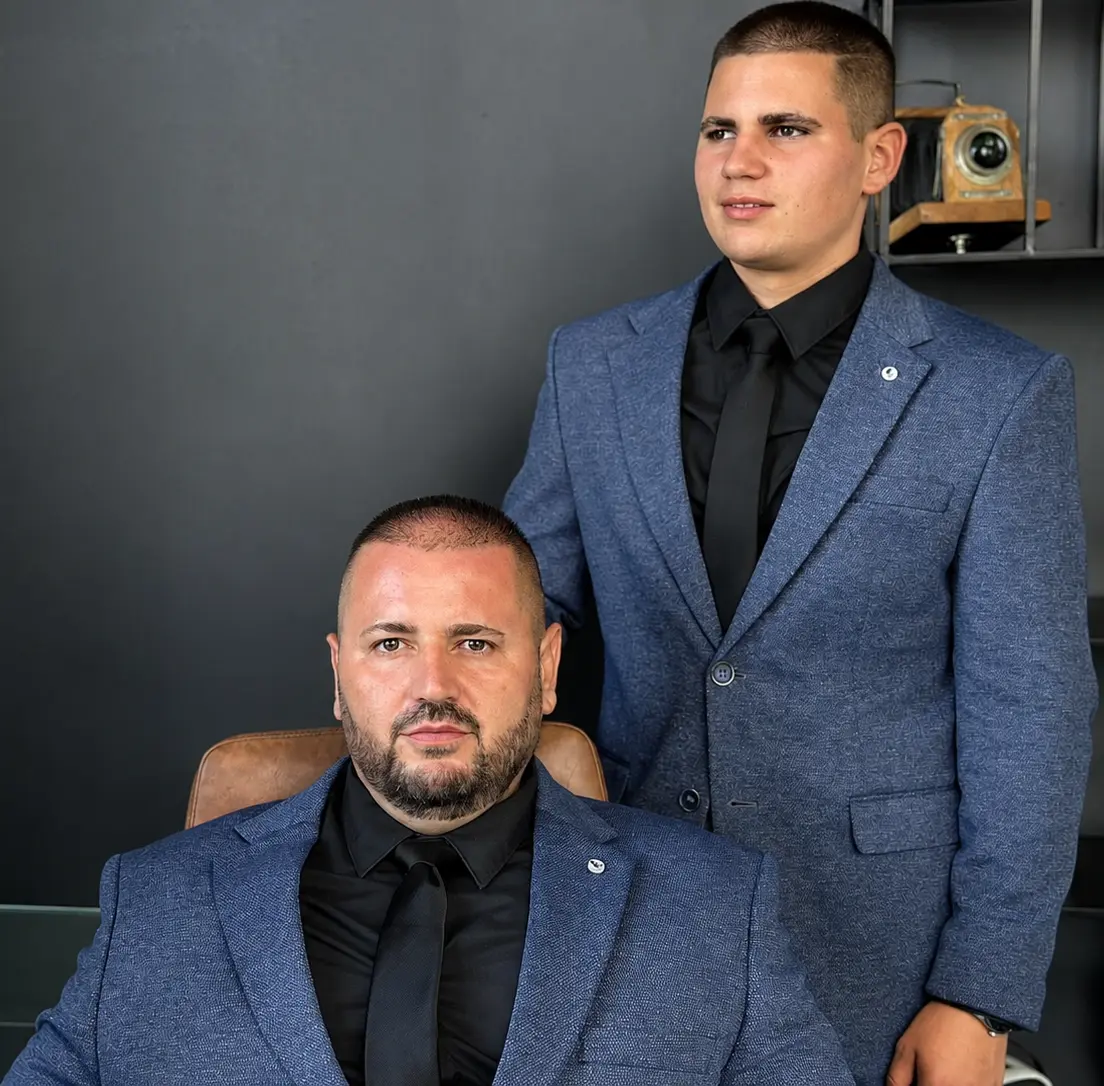 Gyula Györfi and his son representing the founders behind Digital Guard Tour and Trinity Guard security technology